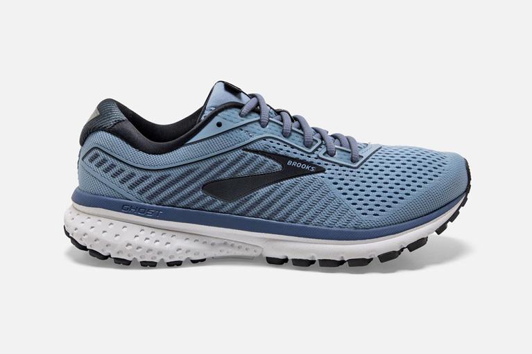 Brooks Ghost 12 Road Running Shoes - Women's - Blue (57960-EXYN)